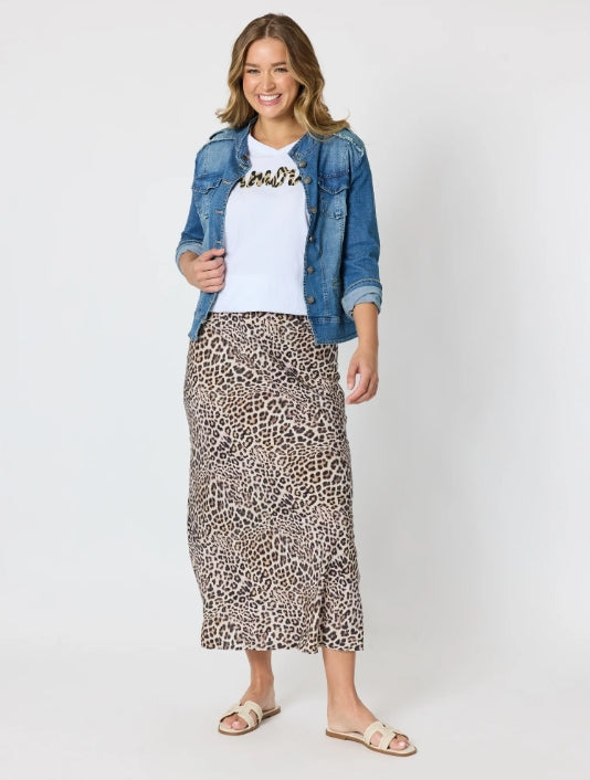 Serengeti Print Skirt