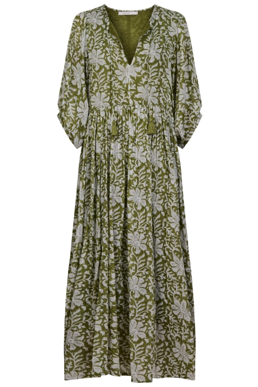 Wilma Maxi Dress - Olive