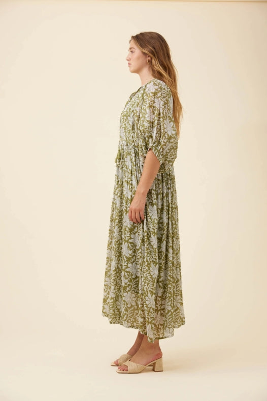 Wilma Maxi Dress - Olive