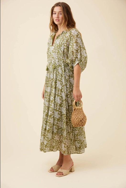 Wilma Maxi Dress - Olive
