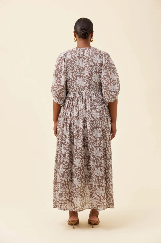 Wilma Maxi Dress - Taupe