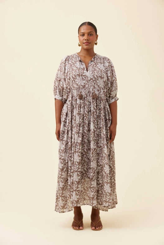 Wilma Maxi Dress - Taupe