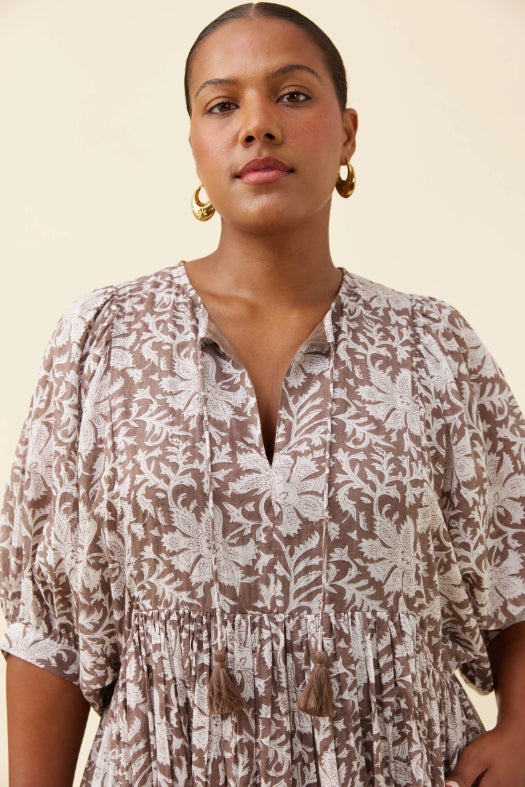 Wilma Maxi Dress - Taupe