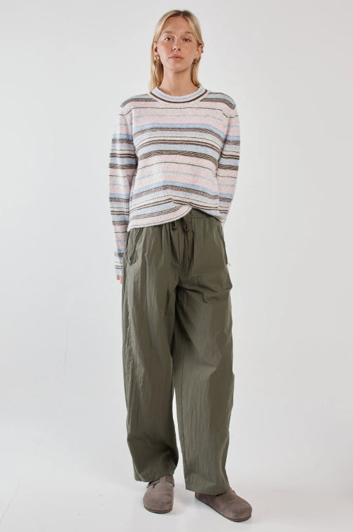 Reign Barrel Leg Cargo - Olive