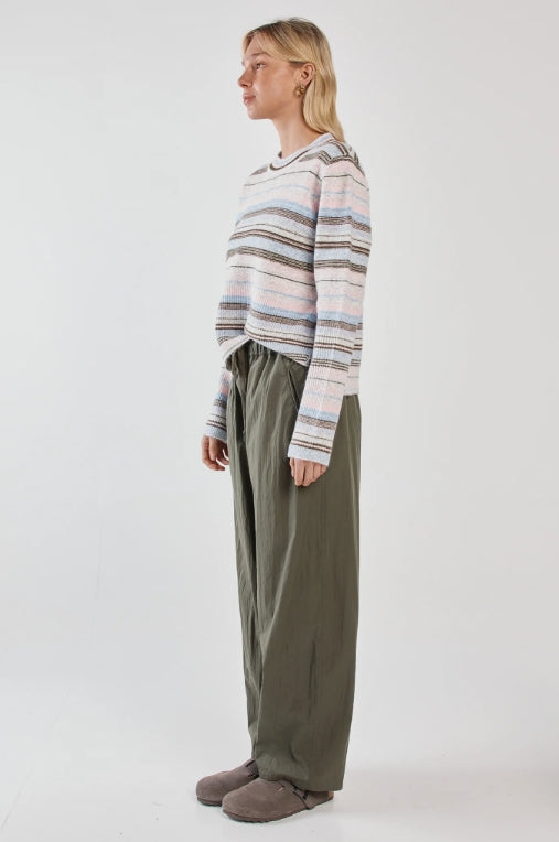 Reign Barrel Leg Cargo - Olive