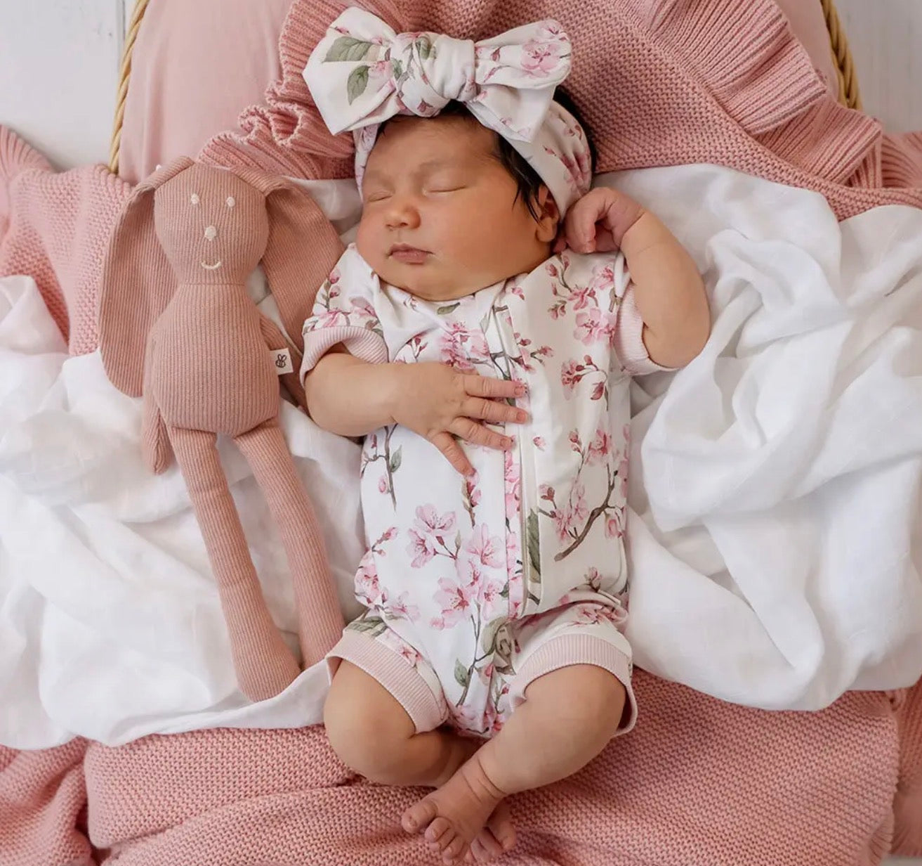 Cherry Blossom Organic Snuggle Shortie