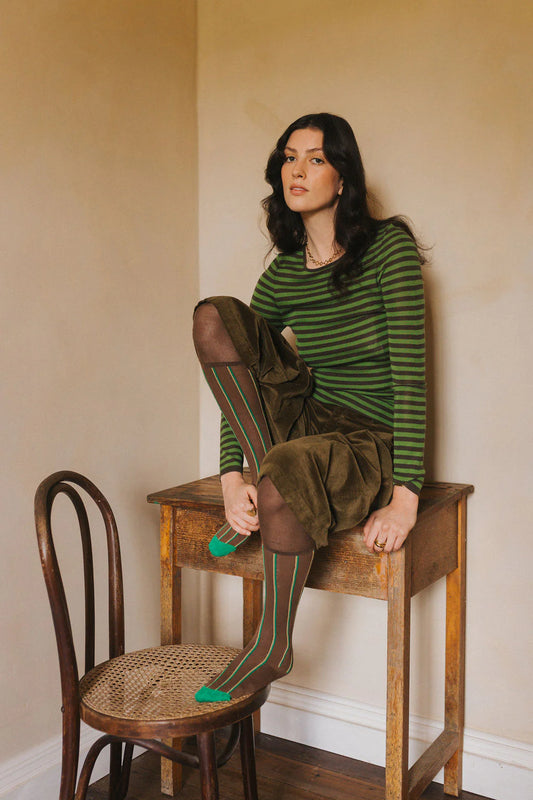 Merino Wool Knit - Stripe