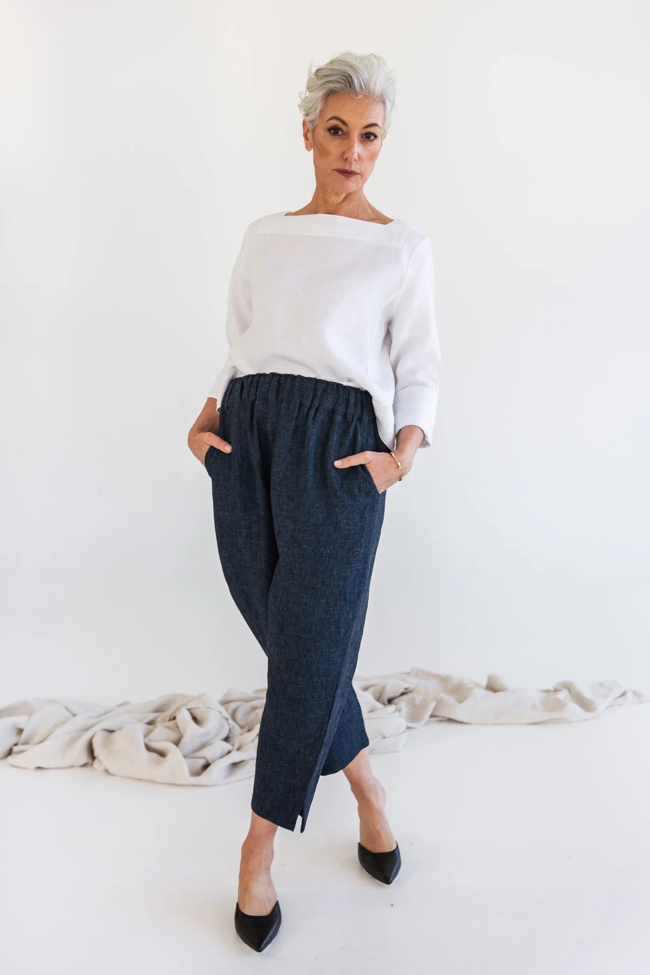 Teddy Pant - Navy