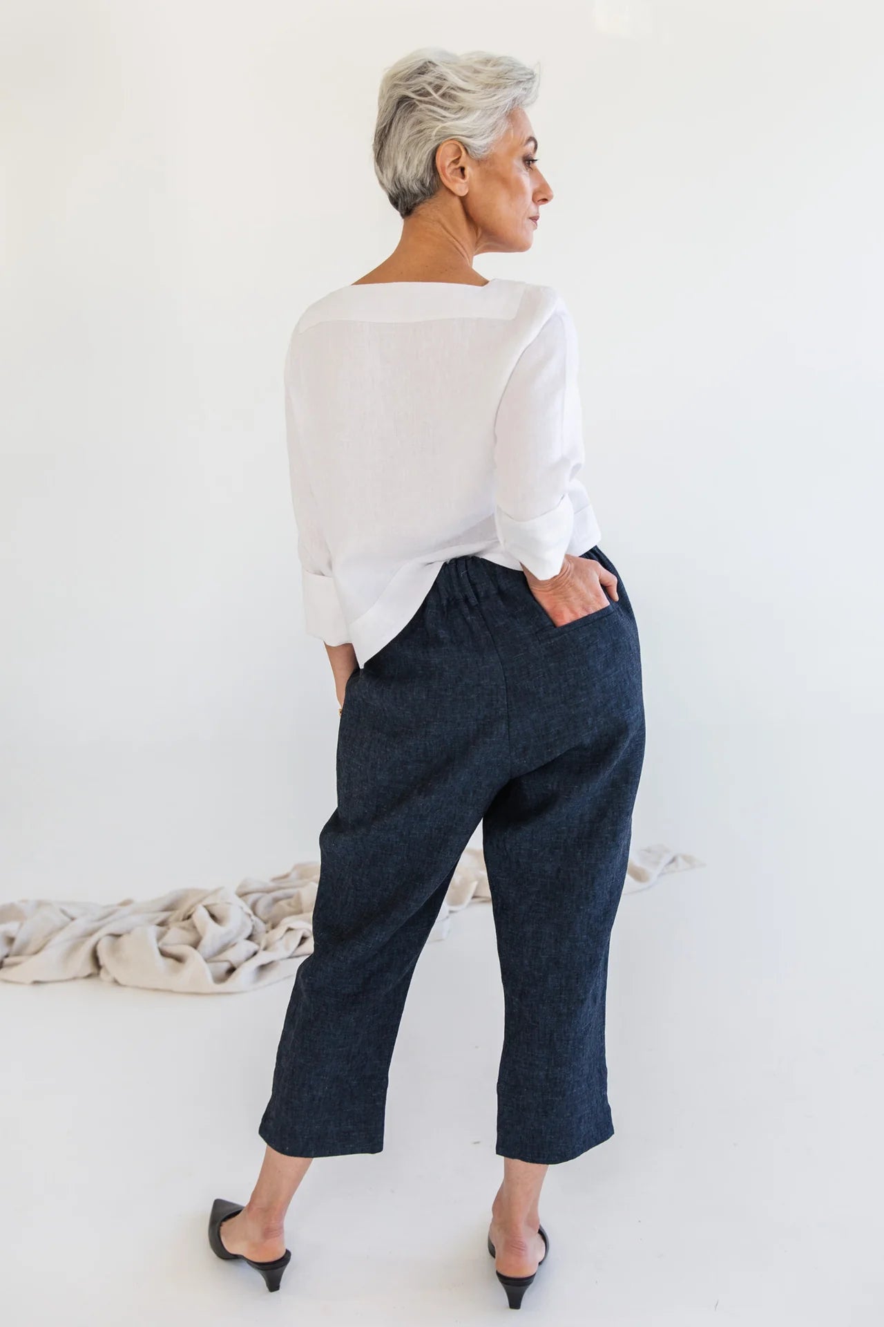 Teddy Pant - Navy