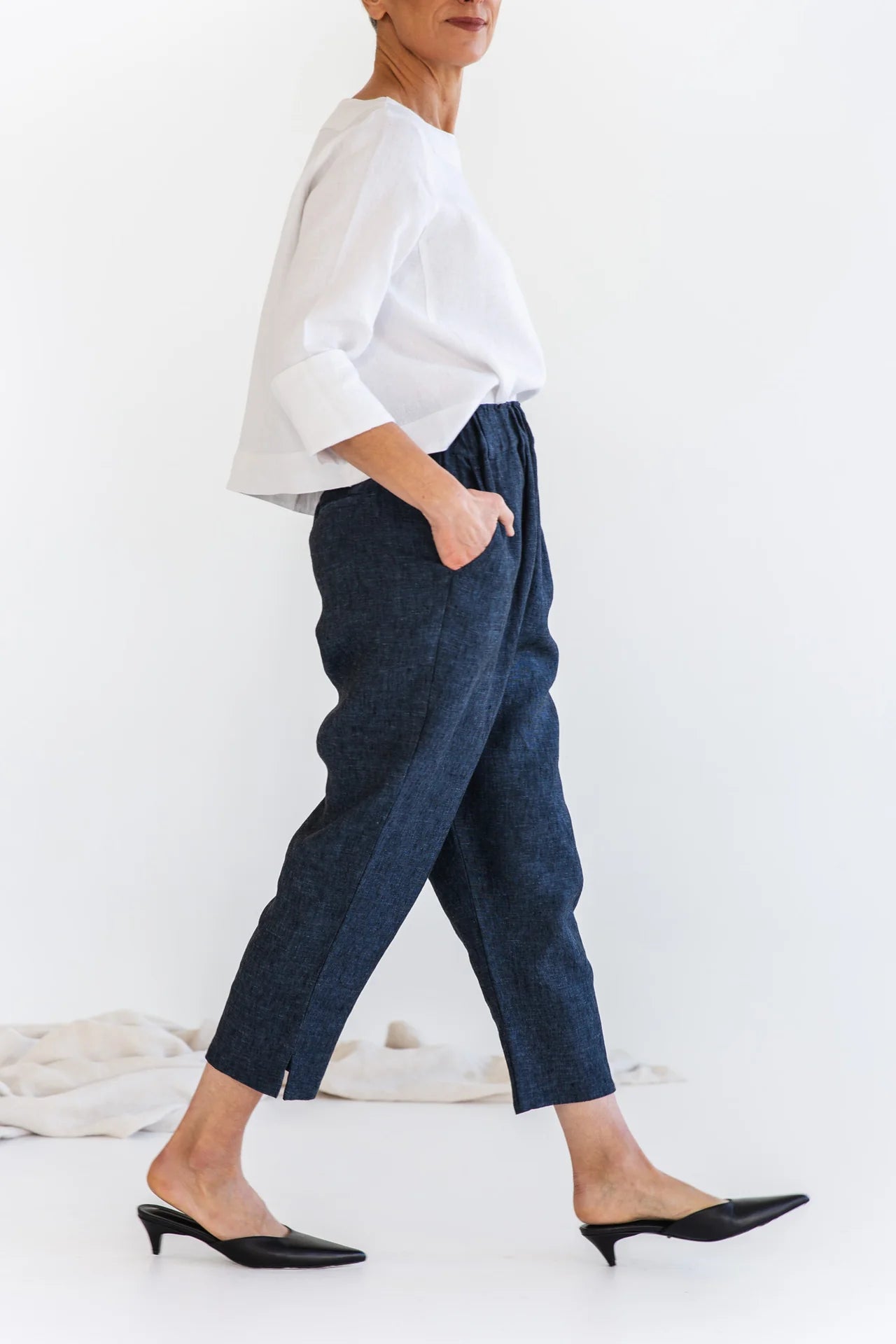 Teddy Pant - Navy