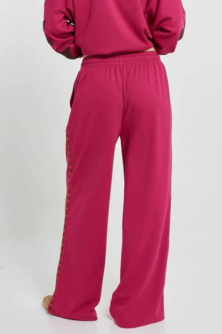 Saskia Trackpant - Mulberry