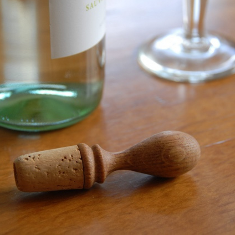Wine Stopper - Oak