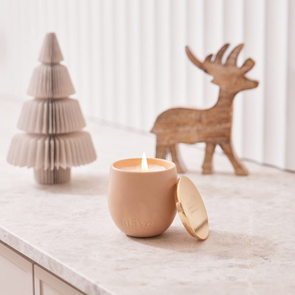 Metallic Edition Soy Candle - Green Melon/Bergamot