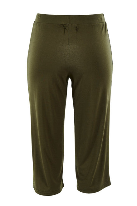 Bamboo 3/4 Pant - Olive