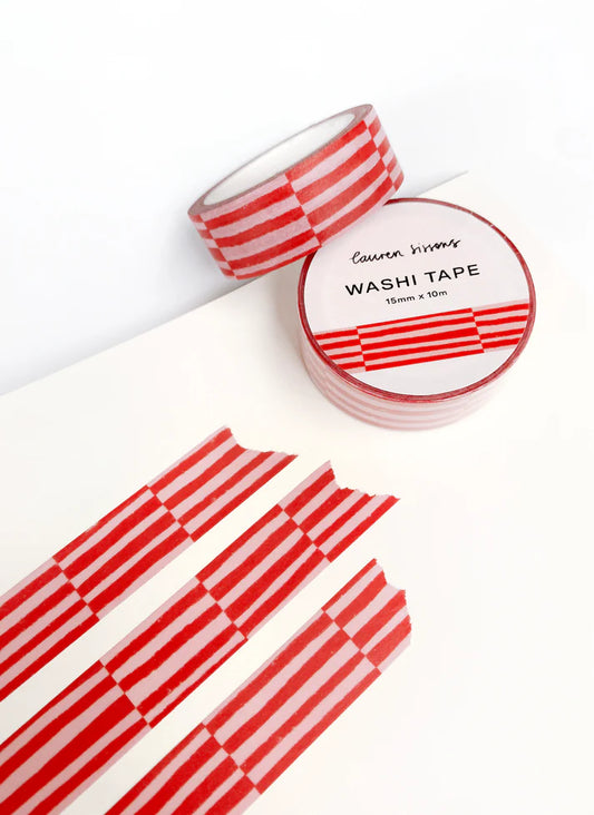 Bold Stripe Pattern Washi Tape