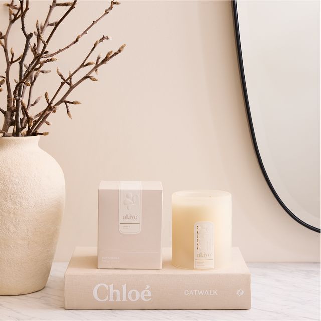 Al.ive Soy Candle - Mango & Lychee