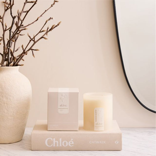 Al.ive Soy Candle - Mango & Lychee