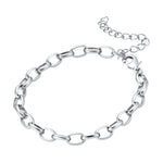 Allure Belcher Link Bracelet - Silver