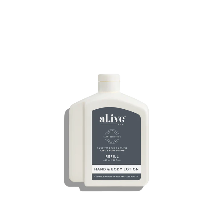 Alive Hand & Body Lotion Refill - Coconut & Wild Orange