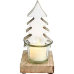 Tree Tealight Holder - White
