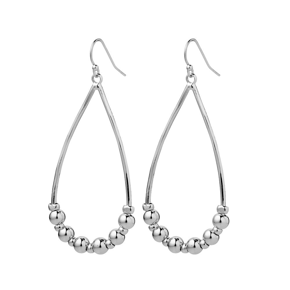 Allure Tear drop Earring - Silver