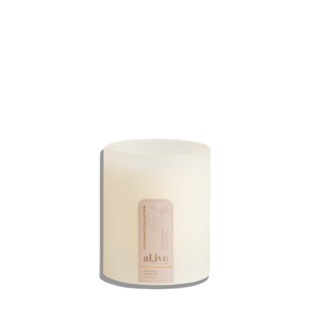 Al.ive Soy Candle - Apricot & Sweet Fig