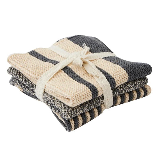 Amy Cotton Knit Cloth- Grey