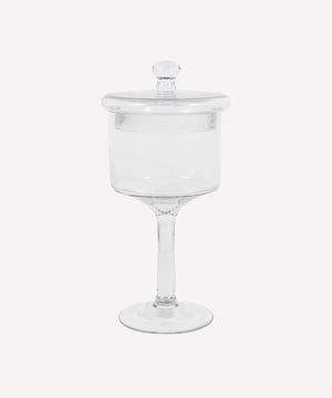 Glass Bowl With Lid Short