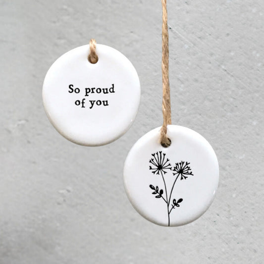 Floral Hanger- Proud of you