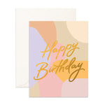 Fox & Fallow Greeting card- Happy Birthday Paint