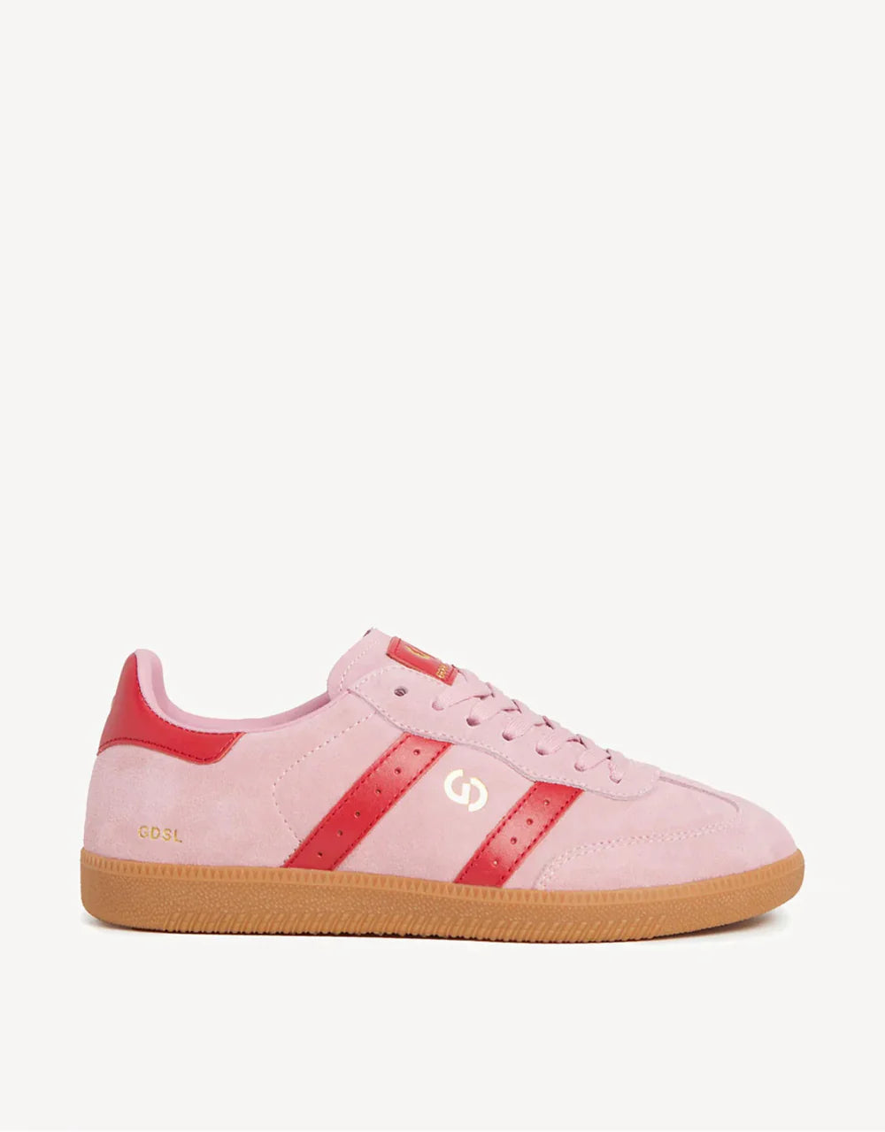 Goodsole Parallel - Pink/Red Suede