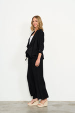 Caju Wide Leg Pant  - Black