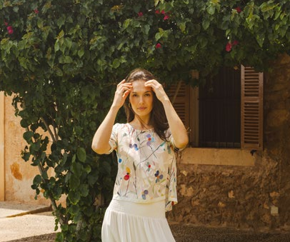 Splendour & Sass Falls Top - Cream