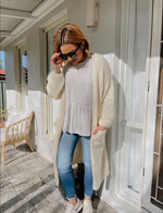 Malala Stripe Tshirt - Dove Stripe