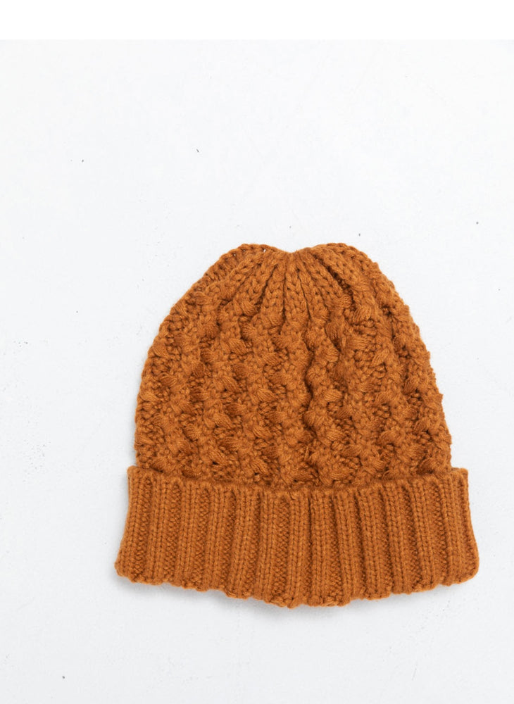 The Mountain Beanie - Saffron