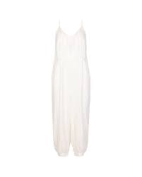 Telling Stories Jumpsuit - White