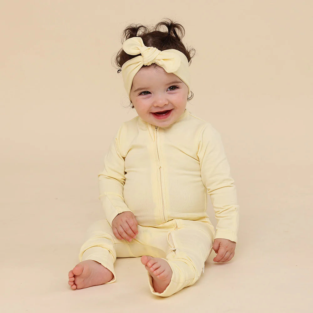 Organic Snugglesuit- Lemon Sorbet