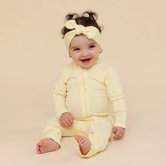 Organic Snugglesuit- Lemon Sorbet