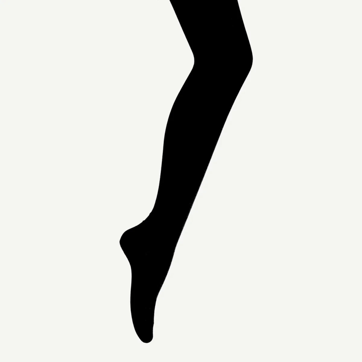 Lamington Marino Wool Textured Tights - Black
