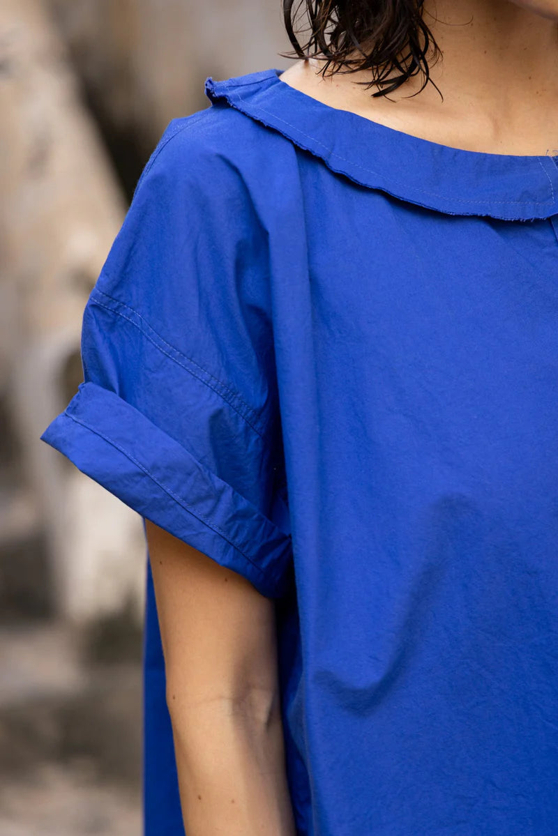 Mia Top- Cobalt