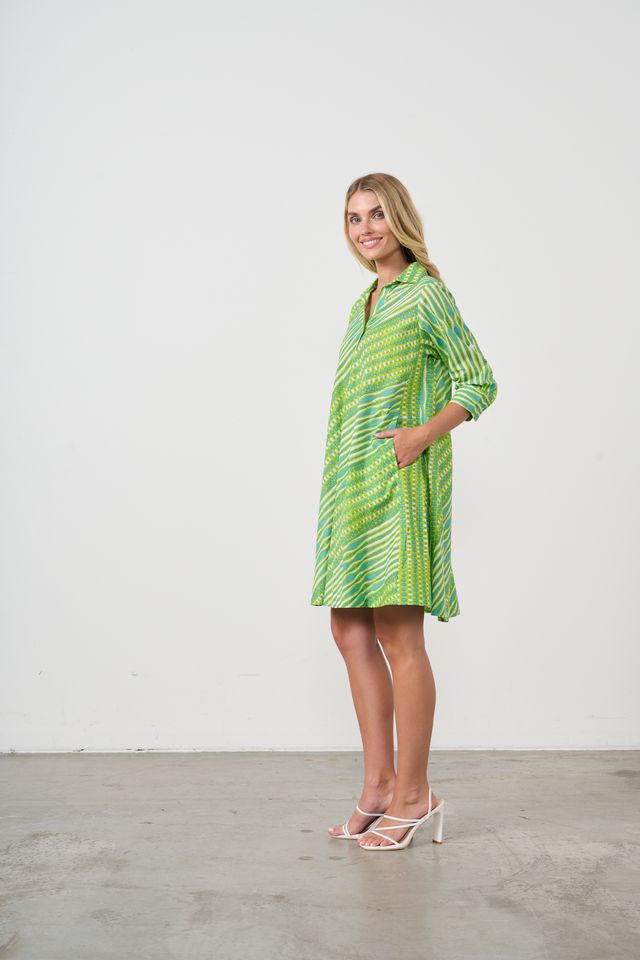 Holmes Dress - Green
