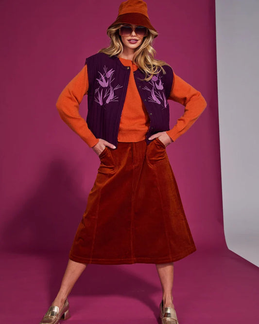 Dharma Skirt - Rust