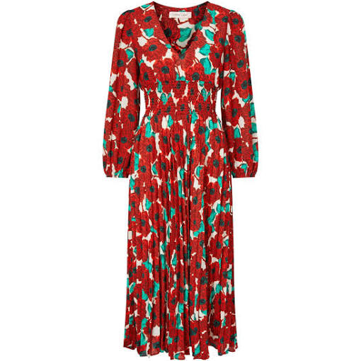 Aurora Dress - Red Multi