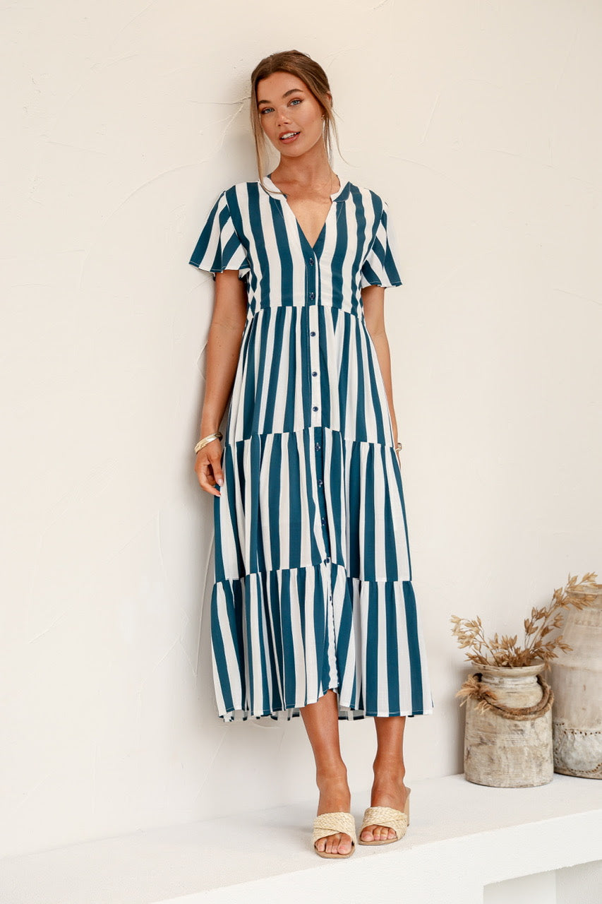 Coastal Stripe Dress