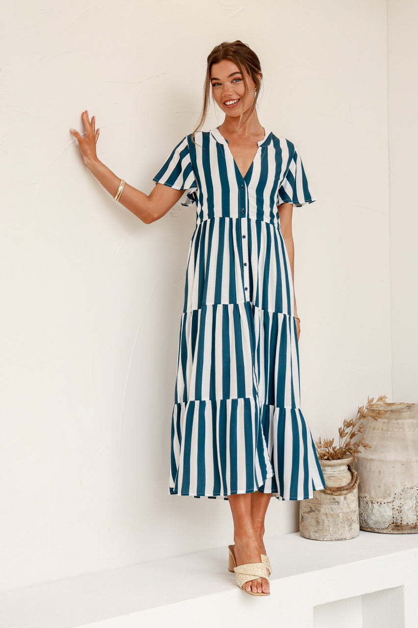 Coastal Stripe Dress
