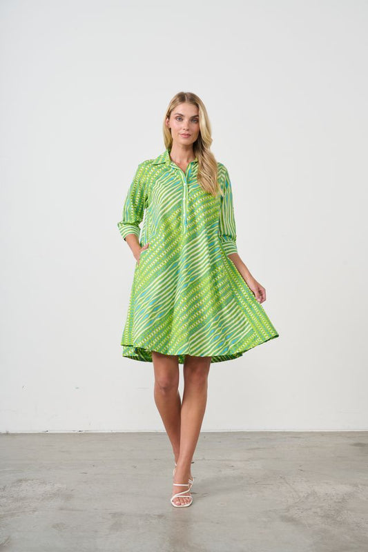 Holmes Dress - Green