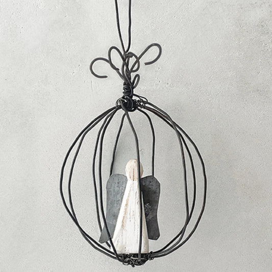 Wire Bauble- Angel