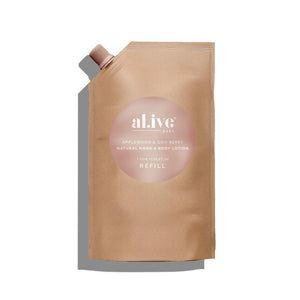 Alive Body Applewood & Goji Berry Natural Hand and Body Lotion Refill