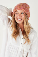 Beanie - Pink Fleck