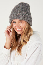 Beanie - Black Fleck